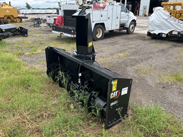 2024 Cat SR421 Skid Steer Snowblower (Unused)