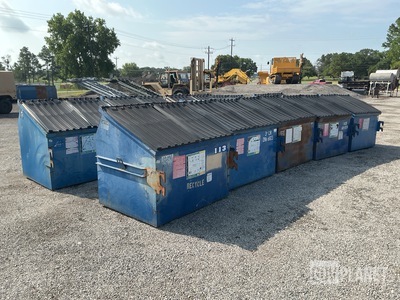 (10) Recycle Dumpsters