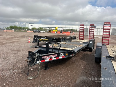 2022 Towmaster T-24D 23 ft T/A Equipment Trailer
