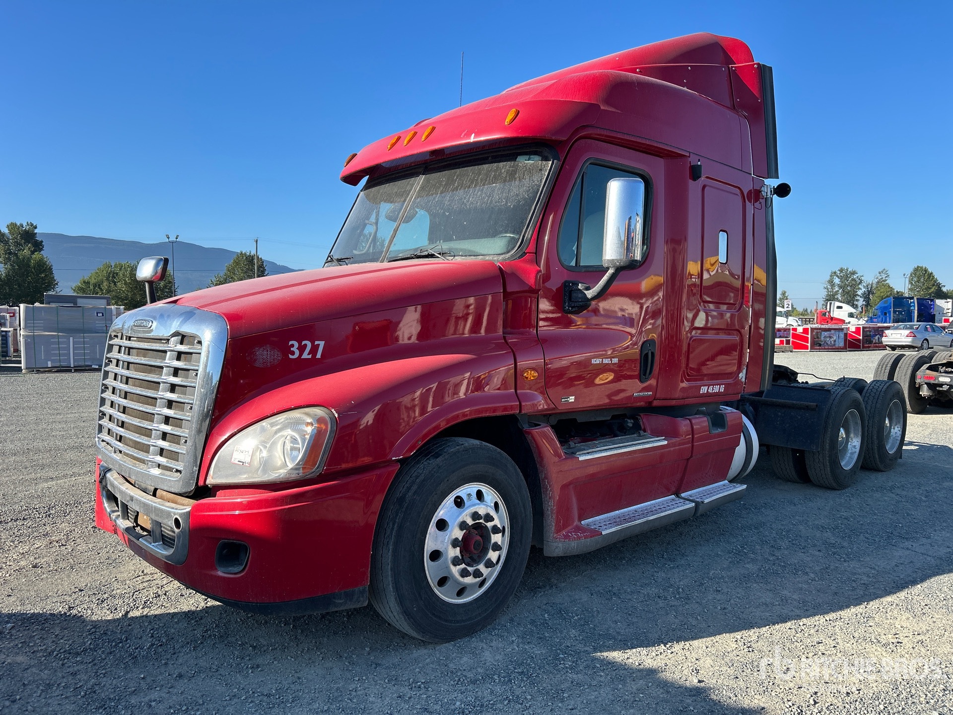 2012 Freightliner Cascadia 125 6x4 T/A Sleeper Truck Tractor