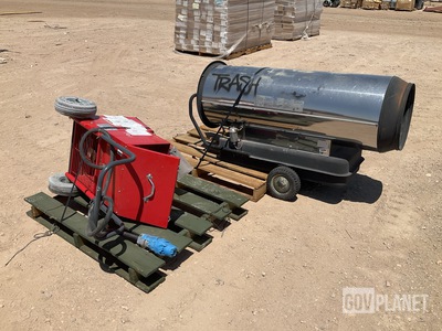 (1) Marley TBX104 Moveable Unit Heater & (1) Heatstar HS400KT Torpedo Heater