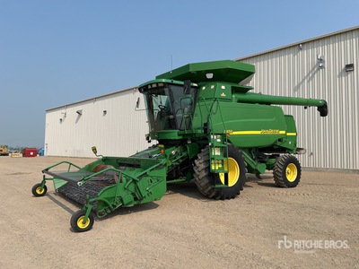 2002 John Deere 9650W Mähdrescher
