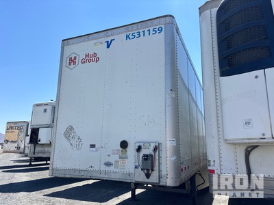 2023 Vanguard VXP 53 ft x 102 in T/A Van Trailer
