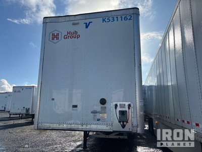 2023 Vanguard 53 ft x 102 in T/A Van Trailer