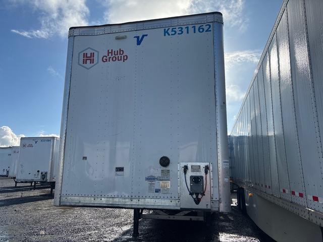 2023 Vanguard 53 ft x 102 in T/A Van Trailer