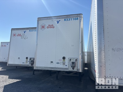 2023 Vanguard National VXP 53 ft T/A Van Trailer