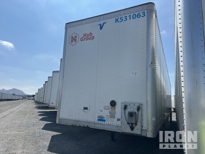 2023 Vanguard 53 ft x 102 in T/A Van Trailer