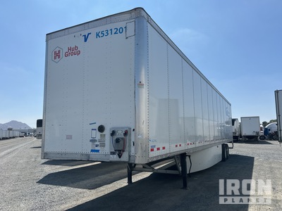 2023 Vanguard 53 ft x 102 in T/A Van Trailer