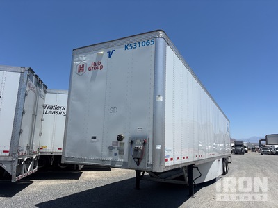 2023 Vanguard VXP 53 ft x 102 in T/A Van Trailer