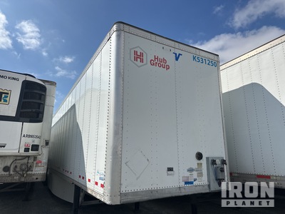 2023 Vanguard 53 ft x 102 in T/A Van Trailer