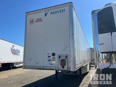2023 Vanguard VXP 53 ft x 102 in T/A Van Trailer