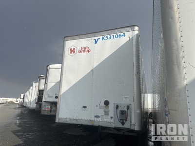2023 Vanguard 53 ft x 102 in T/A Van Trailer