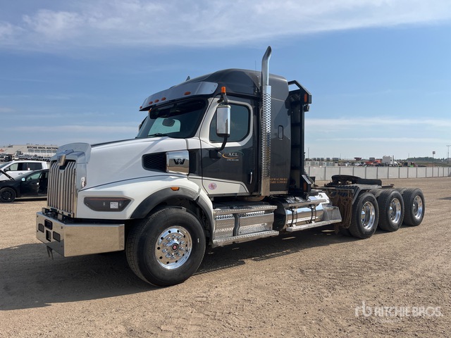 2016 Western Star 4900 8x4 Heavy Haul Cabina Con Cuccetta Per Trattore Stradale 3 Assi - Foto 7