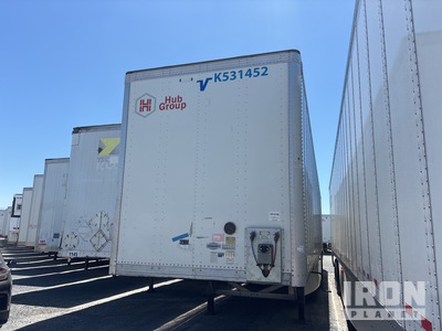 2023 Vanguard VXP 53 ft x 102 in T/A Van Trailer