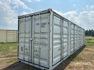 2025 40 ft High Cube Multi-Door Contenedor de almacenamiento