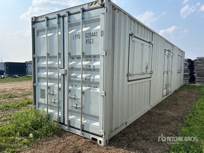 2025 40 ft High Cube Multi-Door Storage Container