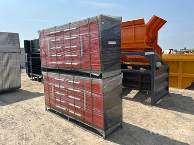 Quantity of (2) 2025 Suihe NWB-10DS-2-7 7 ft 10-Drawer Workbench (Unused)
