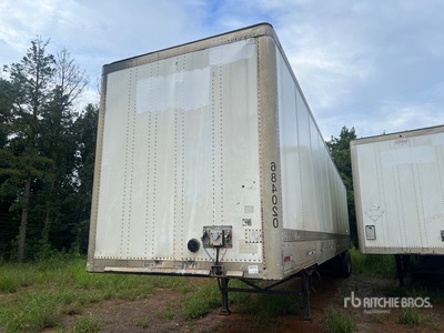 2014 Wabash 48 ft x 102 in T/A Van Trailer