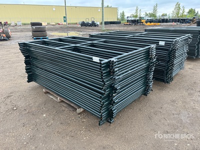 Quantity of (50) BYT 7 ft x 4 ft Livestock Panel (Unused)