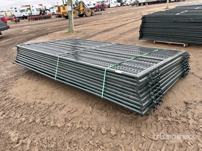 Quantity of (10) BYT 12 ft x 6 ft Wind Fence (Unused)
