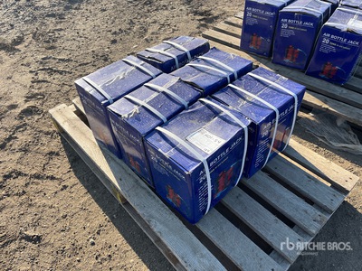 Quantity of (6) BYT 20T Bottle Jack Varios, herramientas manuales (Unused)