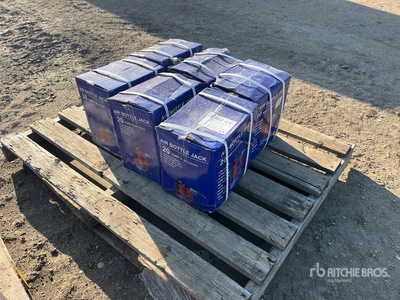 Quantity of (6) BYT 20T Bottle Jack Varios, herramientas manuales (Unused)
