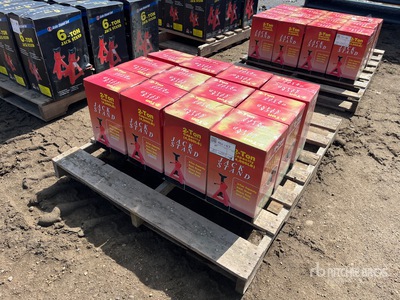 Quantity of (12) BYT 2T Jack Stand Articoli da ferramenta e di consumo (Unused)