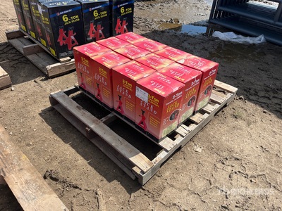 Quantity of (12) BYT 2T Jack Stand Articoli da ferramenta e di consumo (Unused)