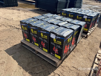 Quantity of (12) BYT 6T Jack Stand Articoli da ferramenta e di consumo (Unused)