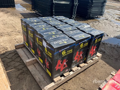 Quantity of (12) BYT 6T Jack Stand Articoli da ferramenta e di consumo (Unused)