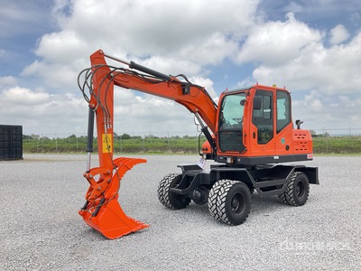 2020 Hongwing HW-75S-TB Excavadora Hidraulica sobre Neumaticos (Sin Usar) / excavadora de ruedas
