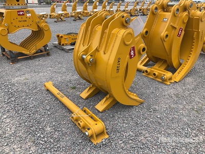 2025 Hongwing CAT320-40GRP 38 in Grapa Manual para Excavadora (Sin Usar) / Excavator Grapple - Fits 19 -25 ton Excavators (Unused)