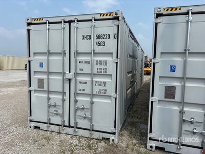 2025 40 ft High Cube Multi-Door Contenedor de almacenamiento (Unused)