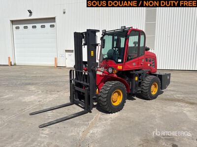 2025 KUL RTF-3500 3500 kg 4x4 Rough Terrain Forklift Rough Terrain Forklift (Unused)