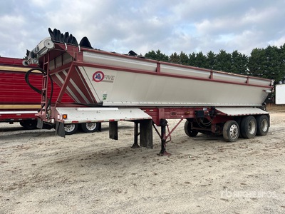 2012 Etnyre LB3353A FALCON 34 ft T/A Live Bottom Trailer
