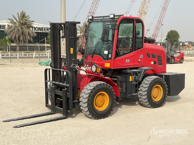 2025 KUL RTF-3500 3.5 ton 4x4 Rough Terrain Forklift (Unused)