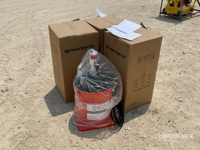 Quantity of (4) OKG PGP40 Grease Pump ハンドツール (Unused)