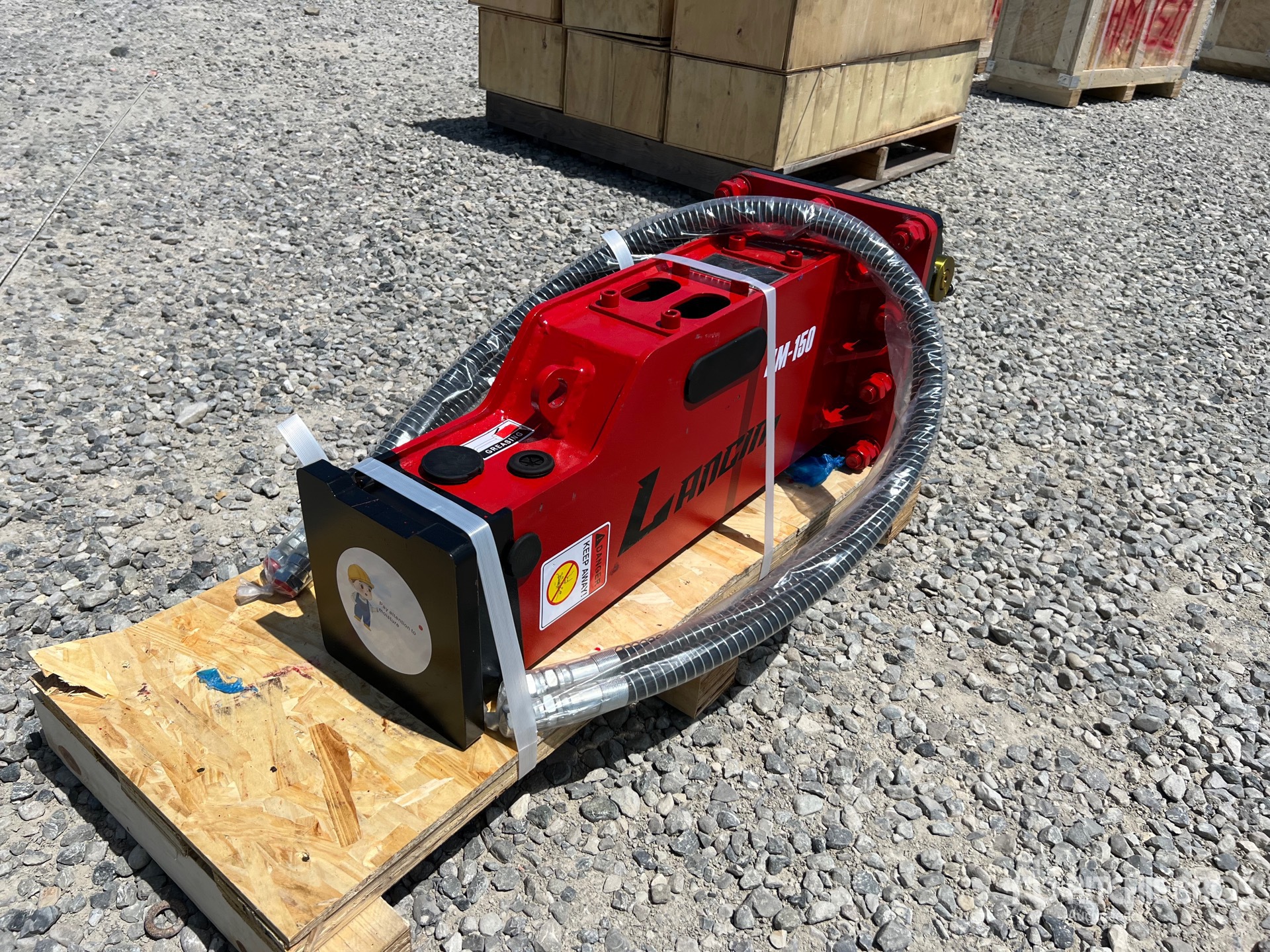 2025 Lancini HM-150 Hydraulische breker - Fits 1.5 to 4.5 ton excavators (Unused)
