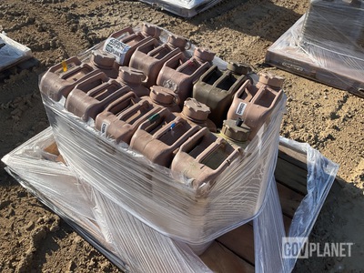 (10) Plastic Fuel Cans