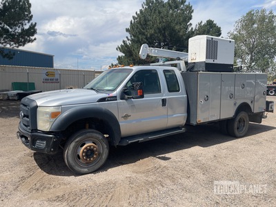 2012 Ford F-550 XL 4x4 Extended Cab サービスカー