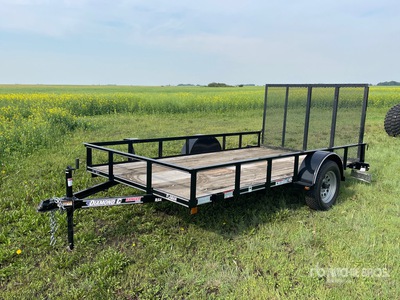 2016 Road Clipper Diamond C 12 ft S/A Utility Trailer