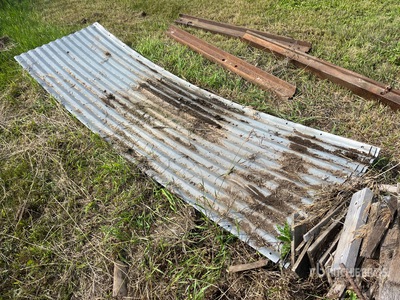 39 ft Grain Storage Ring and Tarps Varios, manejo de grano