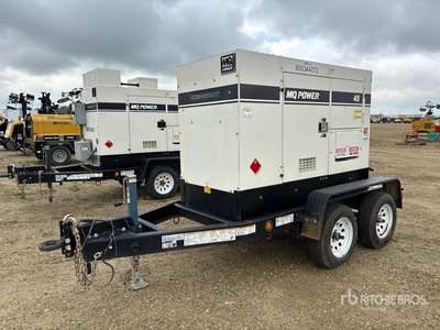 2022 Multiquip DCA45SSIU4F 36 kW Mobile Generator Set