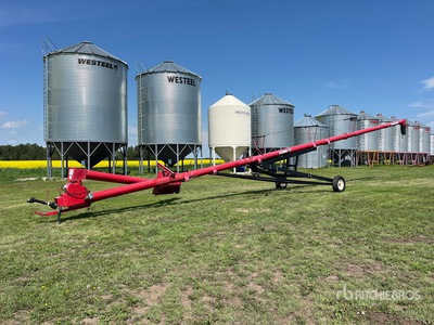 Wheatheart SA100-71 10 in x 70 ft Swing-Away Transfer Mechanical Swing 穀物用オーガー