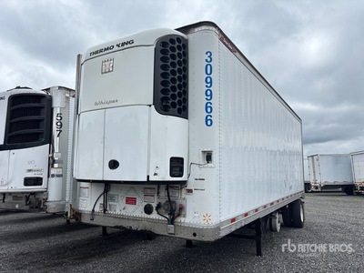 2016 Great Dane ECM-1111-12028 28 ft x 96 in S/A Gekoelde Aanhangwagen