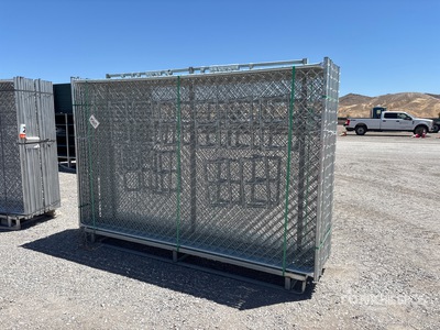 Quantity of (20) 2025 GLCF1006 10 ft x 6 ft Chain Link Temporary Bauzaun (Unused)