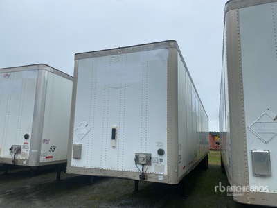 2014 Wabash DVCVHPC 53 ft x 102 in T/A Rimorchio furgonato