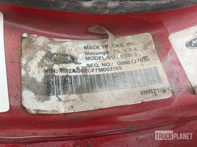 CAMIóN REVOLVEDOR 2007 MACK MCNEILUS 11 CYD