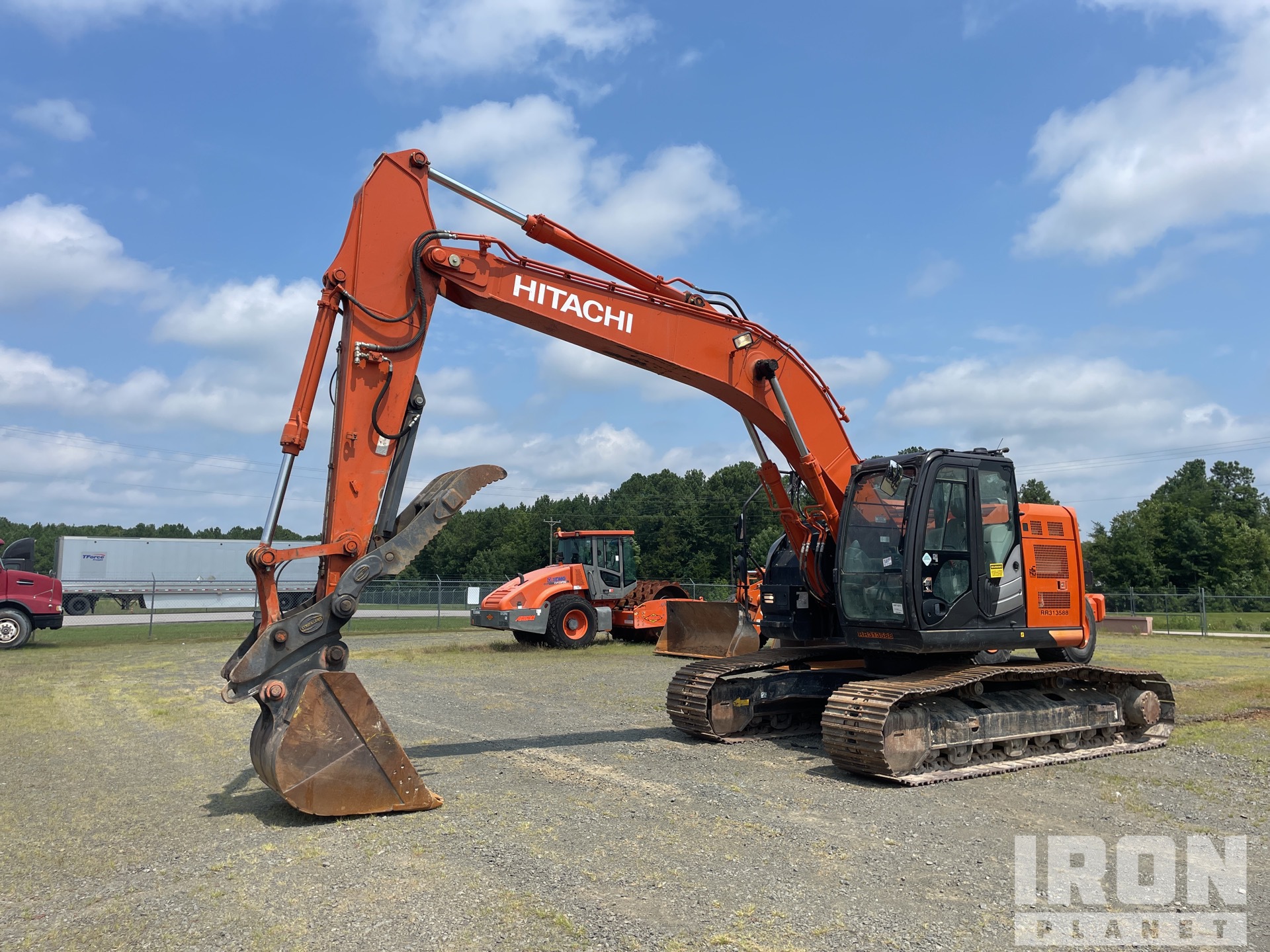 2021 Hitachi ZX245USLC-6N Tracked Excavator in Butner, North