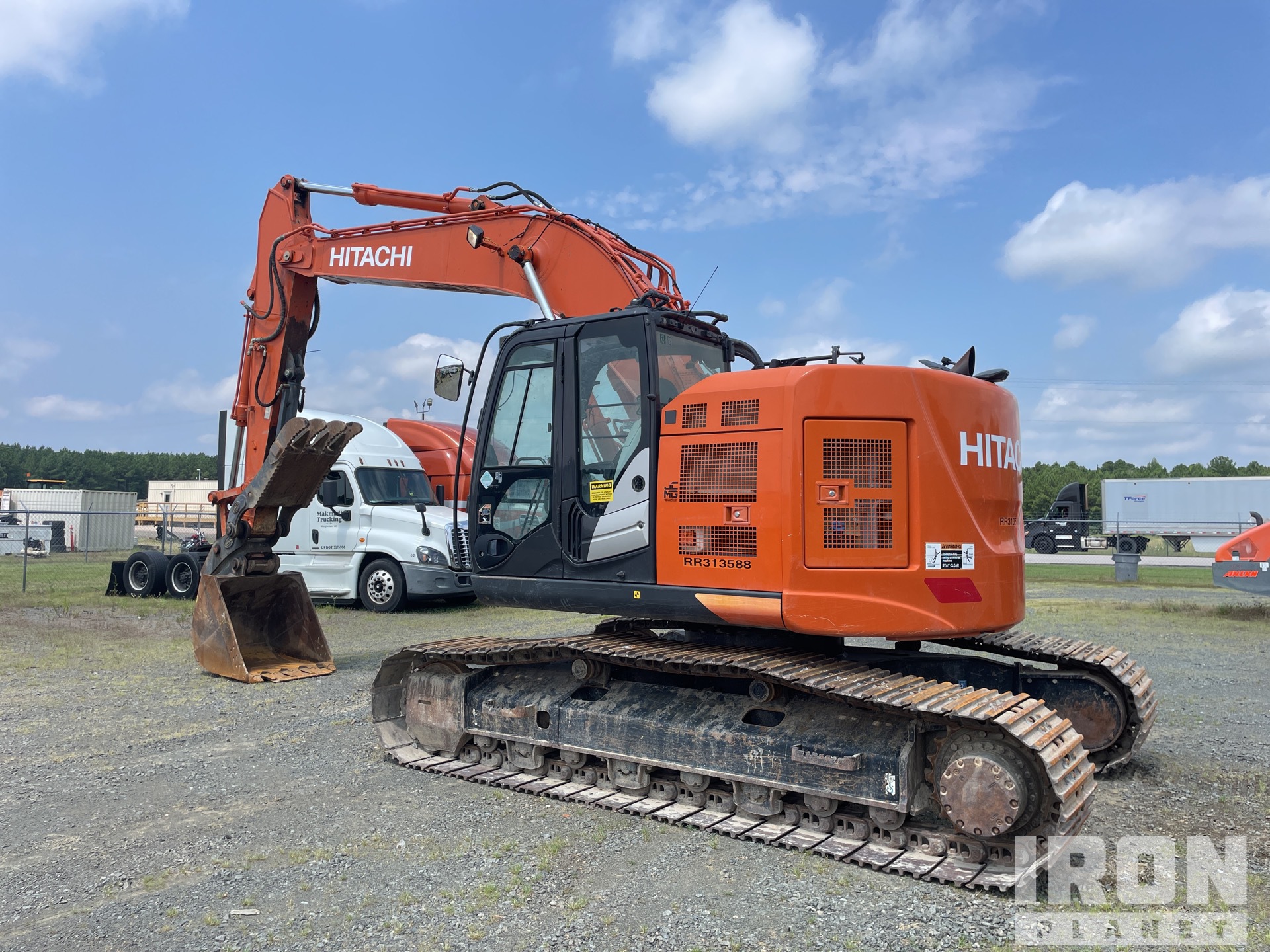 2021 Hitachi ZX245USLC-6N Tracked Excavator in Butner, North